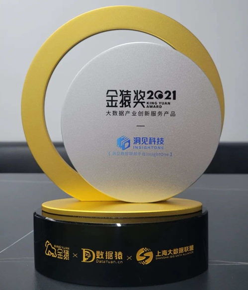 洞见科技荣获 2021大数据产业创新服务产品 奖,并入选 中国数据智能产业图谱